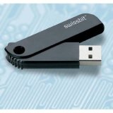 Swissbit SWISSMEMORY USB MiniTwist - USB flash drive - 256 MB - Hi-Speed USB