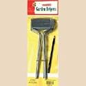 (Price/1 Pack)10" Zinc Plant Markers (10) + Pencil. Face Size: 3.5" x 1.5"