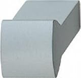 Hafele Aluminum Knob (135.08.900) 14mm, Silver Anodized