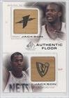 2000-01 SP Game Floor Authentic Floor Combos #C2 - Marc Jackson/Stephen Jackson