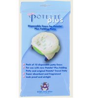 Bibs & Stuff Potette Plus Liners (Pack of 10)