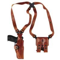 GALCO VERTICAL SHOULDER HOLSTER SYSTEMFor: 6 Revolver Color: Tan by