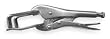 Westward 2HMV2 Locking Welding Clamp, 9 In, 1 5/8 In Cap