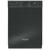 KUDC03IVBL Full Console Dishwasher with 3 Wash Cycles 3 Options 14 Place Setting