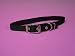 Hamilton Deluxe 5/8" S/T Nylon Dog Collar, Black, 18"