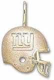 New York Giants Giants Helmet Pendant - 14KT Gold Jewelry