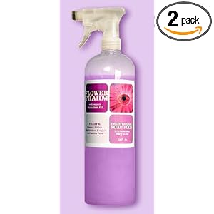Flower Pharm Organic Insecticidal Soap with pure Cinnamon Oil plus Miticide and Fungicide, 33.8 Fluid Ounce Spray Bottle (Pack of 2) by Flower Pharm