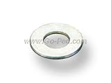 Washer; universal, 3/8 x 11/16 FLT znc