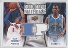 2009-10 Upper Deck Game Materials Dual #DGIP - Allen Iverson/Chris Paul