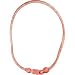 New Phiten Star Sport 18 Pink/White Titanium Necklace
