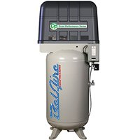 BelAire 5-HP 80-Gallon Two-Stage Quiet Performance Air Compressor (208-230V 1-Phase) - QP318VE