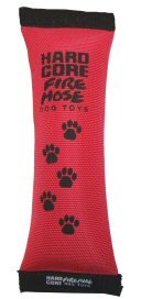 Fire Hose Squeak & Fetch Dog Toy – Medium 10″