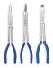 Westward 1UKP2 Long Reach Plier Set, Dipped Grip, 3 PC