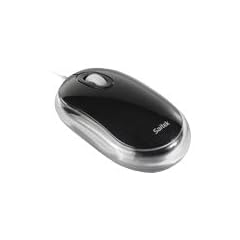 Crystal Mouse Schwarz - Maus - Black