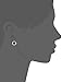 Amazon Essentials Sterling Silver Diamond Accent Stud Earrings, (previously Amazon Collection)