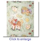 Lil Cowpoke Knit Fitted Crib Sheet