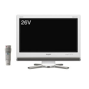 �y�G�R�|�C���g�Ώۏ��i�z SHARP AQUOS 26V�^ �n��EBS�E110�xCS�f�W�^���n�C�r�W�����t���e���r LC-26D30-W �z���C�g
