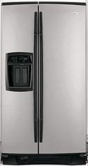Whirlpool : 36 inch 27 Cu.Ft. Side-by-Side Refrigerator STAINLESS STEEL