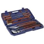 Lifestyle BBQ Barbecue Tool Kit : 18 pieces