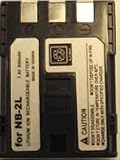 Canon NB-2L, NB-2LH Duracell DRC21 - CC169