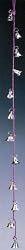 Brass Bell Chime on Cord-BS011