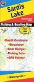 Sardis Lake Fishing Map (Mississippi Fishing Series, A270)
