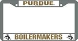 Purdue Boilermakers Chrome License Plate Frame