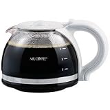 Mr. Coffee SPD4-1 Mr. Coffee 4-Cup Glass Replacement Decanter - Wht