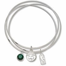 Boston Celtics Triple Bangle Bracelet
