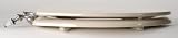Tools & Hardware : Comfort Seats C1B4R2-01BN Deluxe Molded Wood Toilet Seat with Brushed Nickel Hinges, Round, Bone