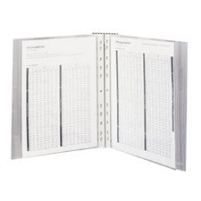 Durable 5658-CA Function Reference Wall Mount Base System for Letter Size Sheets, Clear... by Durable