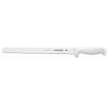 Mundial W5627-12E 12-Inch Serrated Edge Slicing Knife, White