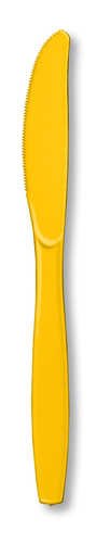 School Bus Yellow Cutlery (12pks Case)