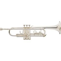 Bach TR300H USA Series Student Bb Trumpet, Silver Plate