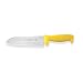 Mundial Y5604-7GE 7-Inch Hollow Edge Santoku Knife, Yellow