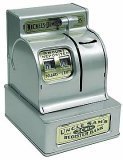 Rocket USA Uncle Sam Register Bank - Silvertone