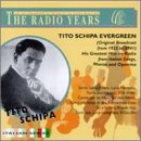 CD-Charts  Search : The Radio Years: Tito Schipa Evergreen