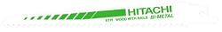 Hitachi 725310 6-Inch, 6 TPI, Bi-Metal, Wood Cutting Nail Embedded Reciprocating Saw Blades (5-Pack)