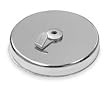 Industrial Grade 3DXZ2 Magnetic Hook, Chrome, 65 Lb