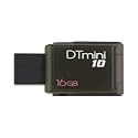 Kingston DataTraveler mini10 - USB flash drive - 16 GB - Hi-Speed USB - forest green