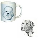 Dalmatian Coffee Mug, Porcelain by Rosalinde (11 oz.)
