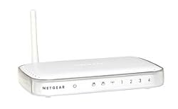 NETGEAR WGPS606 54 Mbps Wireless Print Server with 4-port Switch