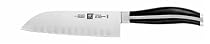 J.A. Henckels Twin Cuisine 5-1/2-Inch Hollow-Edge Santoku
