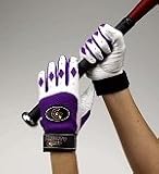 Baseball batting gloves PurpleWhite-Women