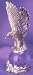 Diamond-Cut Eagle Crystal Topper