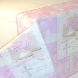 Tiny Blessing Pink Paper Tablecover