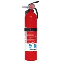 First Alert FE10GO Garage/Workshop Fire Extinguisher, Red