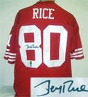Jerry Rice Signed San Francisco 49ers Jersey