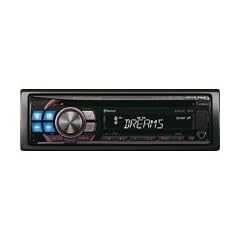 Alpine CDE-125BT CD/MP3/WMA/AAC Tuner mit integriertem Bluetooth + iPod FullSpeed + USB Frontanschluss (neues Modell 2011)
