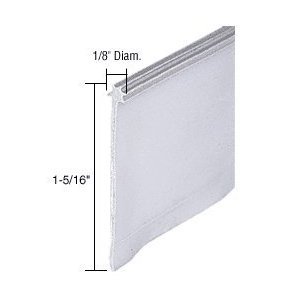 CRL Gray Shower Door Star Tip Vinyl Seal and Sweep - 36 in long